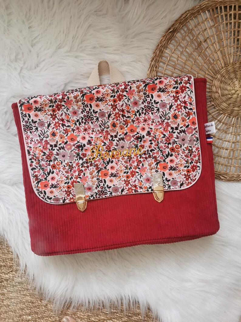 Bolso de guardería personalizable Vintage Liberty imagen 5