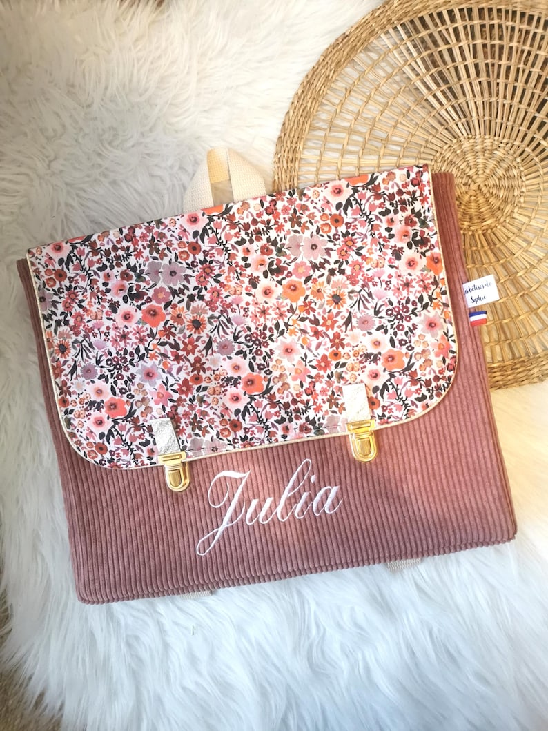 Bolso de guardería personalizable Vintage Liberty imagen 1
