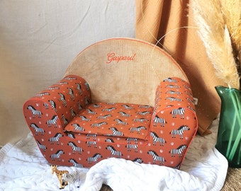Sillón club infantil personalizable