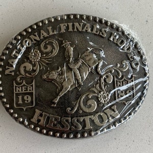 New Vintage 1988 NFR Belt Buckle