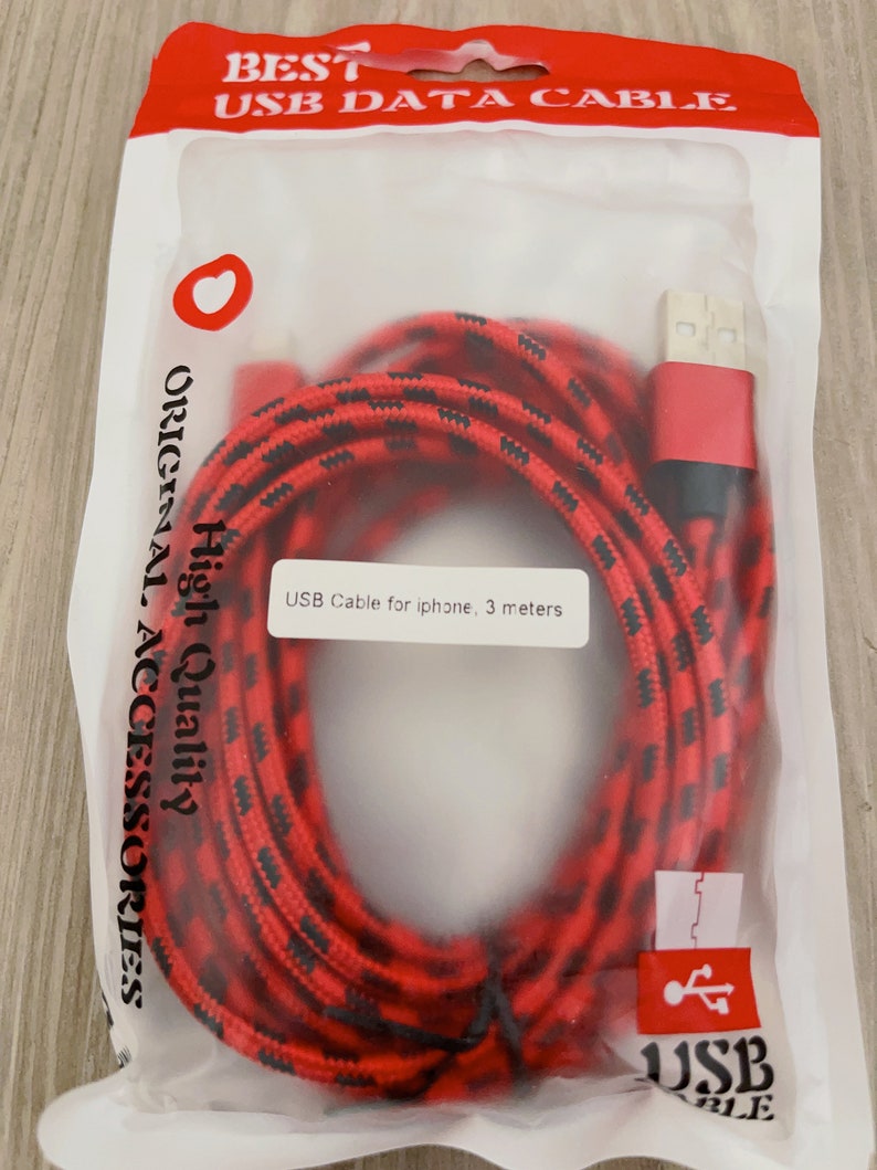 3/6Ft USB Fast Charger Cable QC3.0 Quick Wall Charger For iPhone 14 11