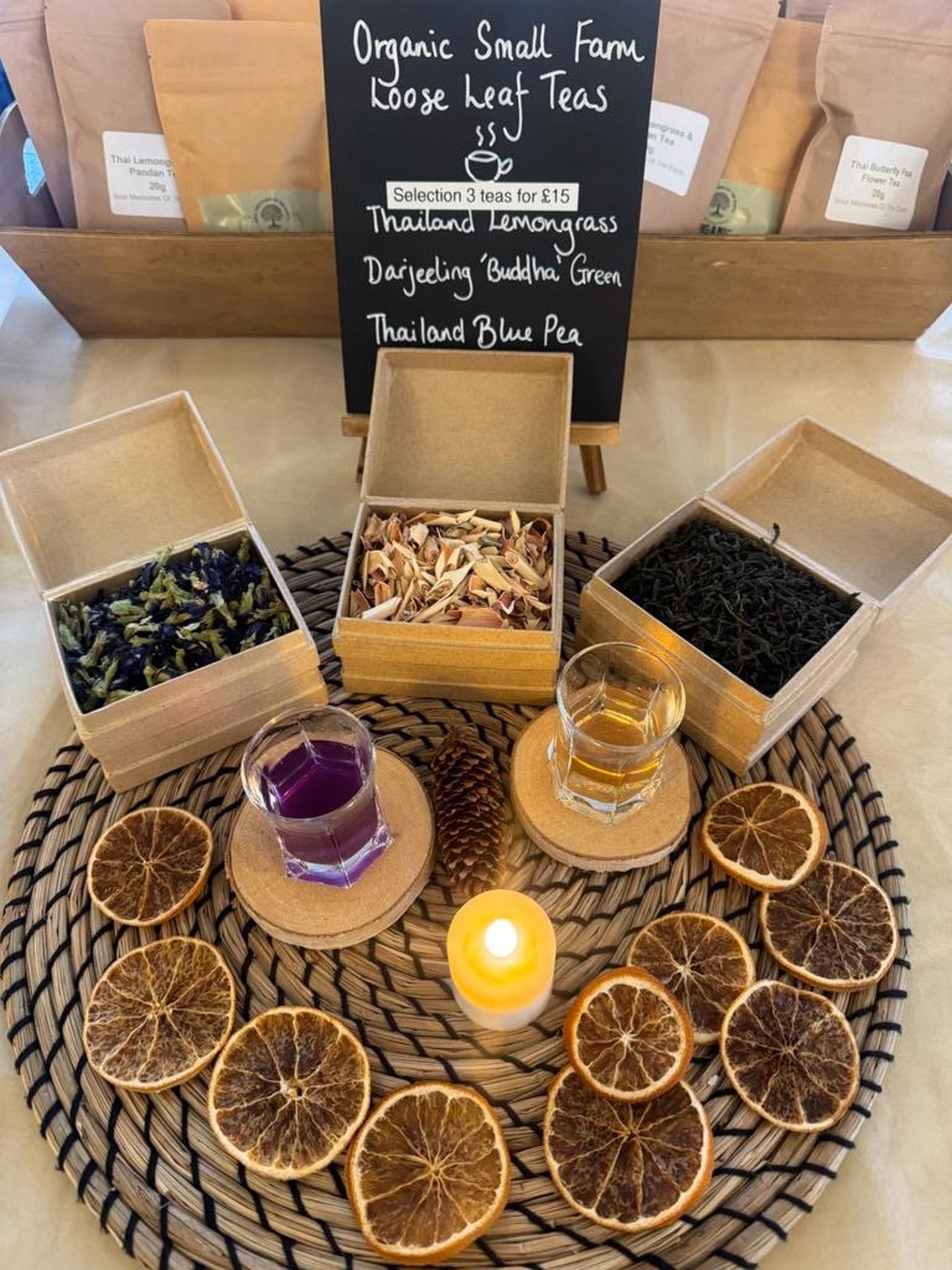 Organic Thai Butterfly Pea Tea – Loose Flower (30g) Special Edition | Small-Batch | Caffeine-Free | Rich Colour | High Antioxidants |
