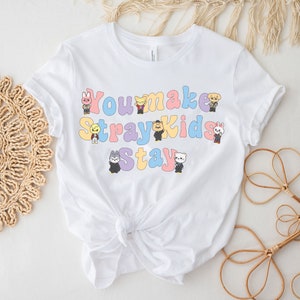 Stray Kids SKZOO T-Shirt - Anime Style KPOP Fan Shirt Unisex