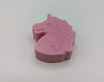 Goat's Milk Unicorn Soap, Soothing Soap, Pink