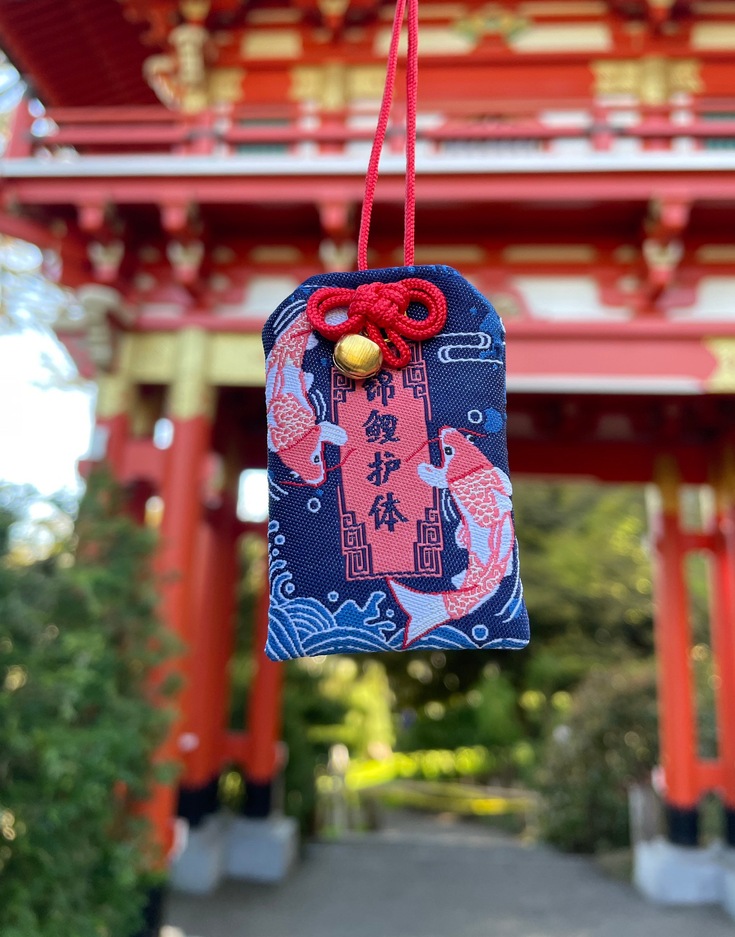 Handmade traditional Japanese Omamori blessing charm amulet for good  luck/health/wealth/Expel Bad Luck/Career/Education/Love/All  protection/Merry