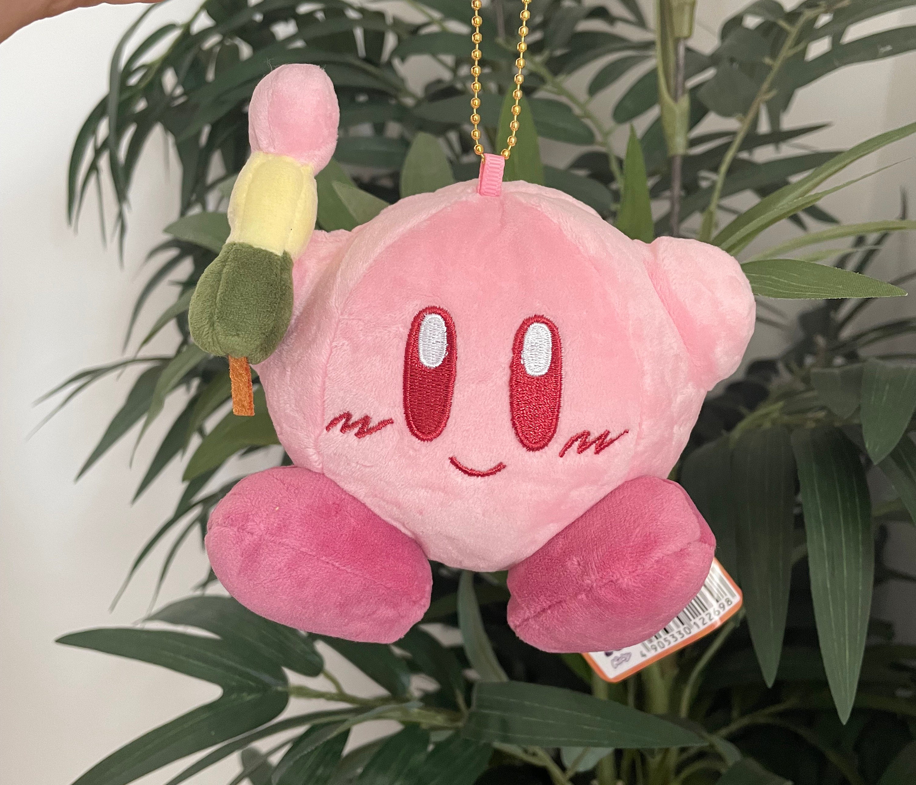 Kirby Plush Mascot Keychain Key Ring Toy Gift New Mochi Dango New