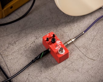 Red Boost Pedal Guitar Effect Made By Might Be Famous