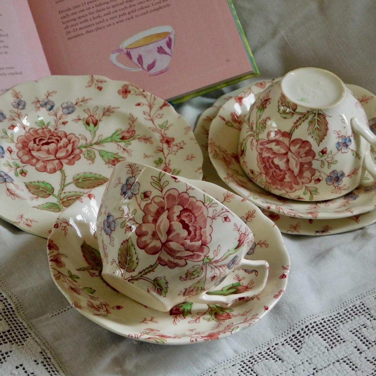 Johnson brothers rose chintz - Etsy 日本