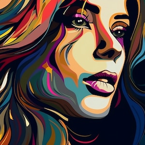 Abstract Woman Art Digital Art Download