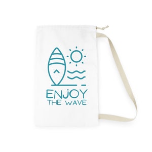 Laundry Bag - Enjoy the Wave