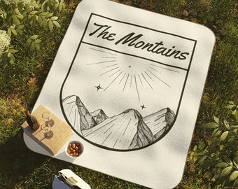 Picnic Blanket - The Mountains