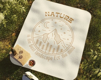 Picnic Blanket - Nature is the Best Landscape