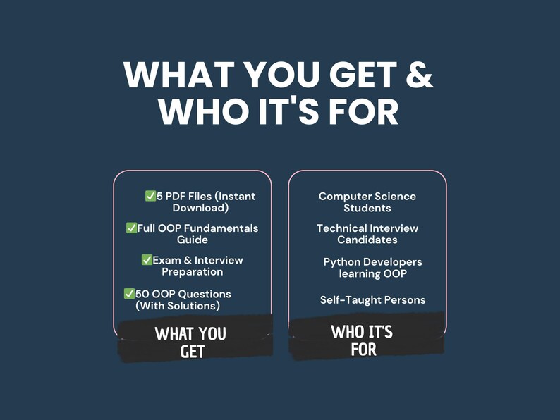 Programación Orientada a Objetos en Python: Fundamentos de POO, preguntas, desafíos de codificación, miniproyecto y guía de examen imagen 5
