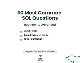 30 questions d'entretien et d'examen SQL les plus courantes (débutant à avancé) - Avec des solutions