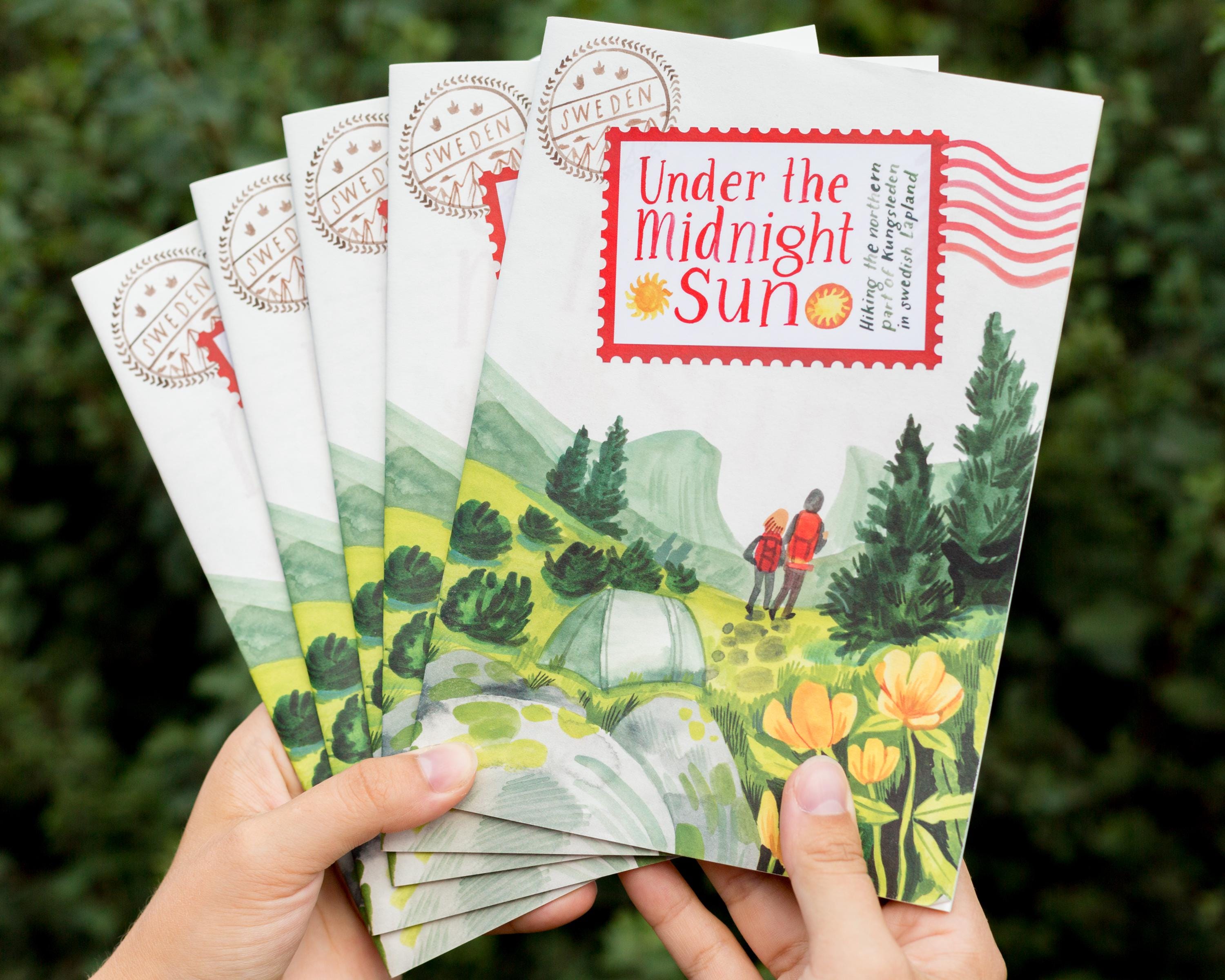 Travel Zine — Under the Midnight Sun - Etsy
