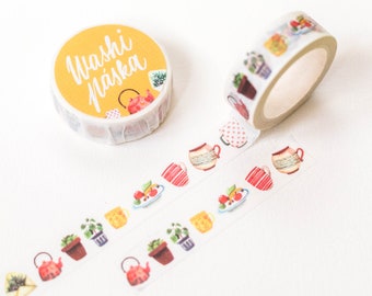 Washi tape The Little Things | paper washi tape, cute washi tape, masking tape, bullet journal, scrapbook, crafting tape, cottagecore