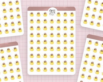 Sticker Sheet Planner Water The Plants | paper sticker sheet, cute stickers, planner stickers, bullet journal stickers, diary stickers