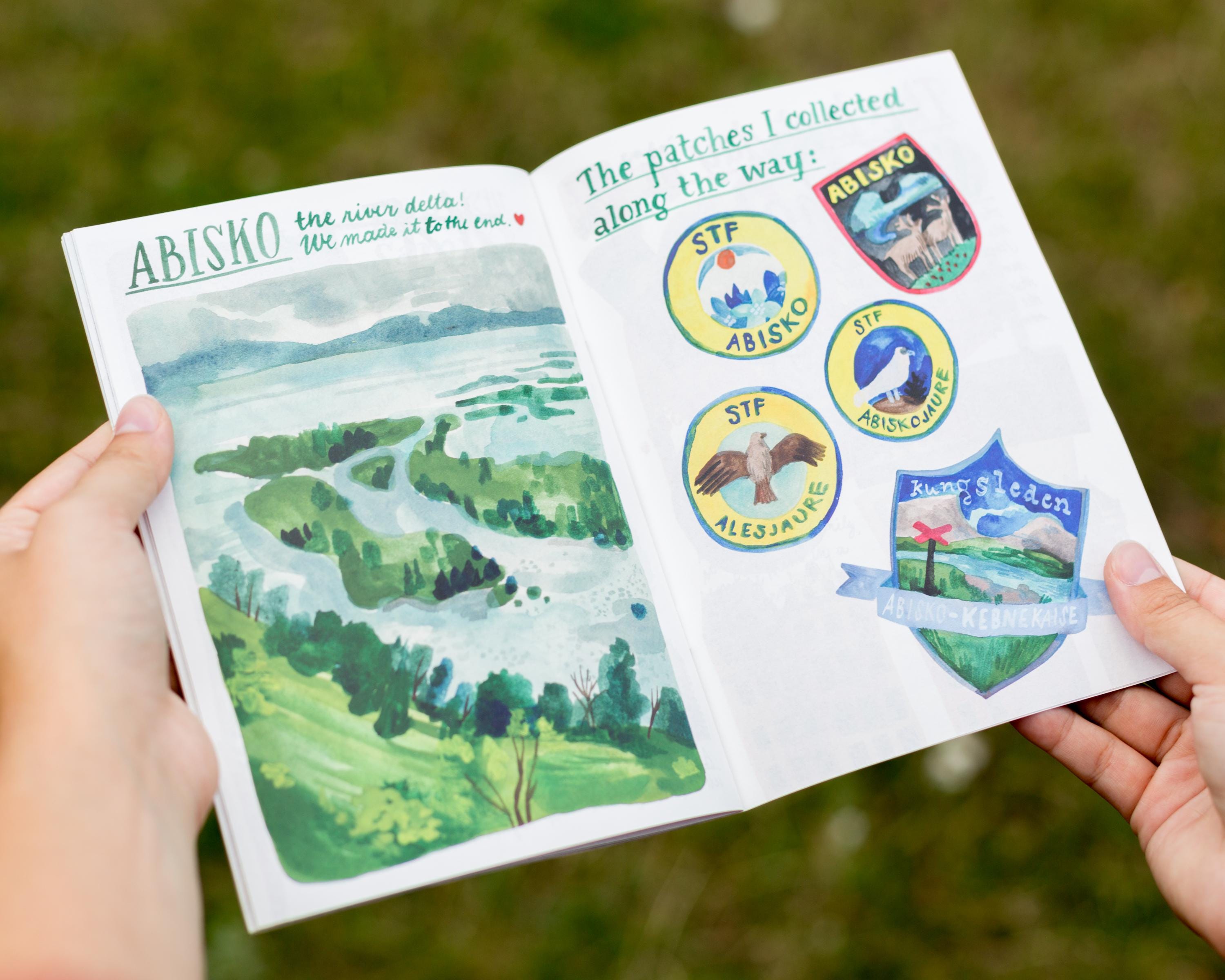 Travel Zine — Under the Midnight Sun - Etsy
