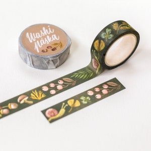 Washi-tape in het bos | papieren washi-tape, schattige washi-tape, plakband, Bullet Journal, plakboek, knutseltape