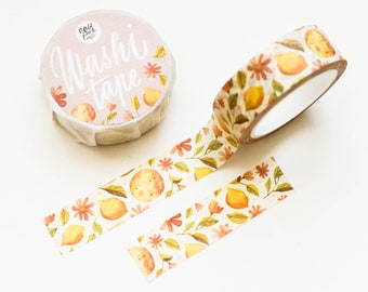 Washi-tape Meadow by the moon | papieren washi-tape, schattige washi-tape, plakband, Bullet Journal, plakboek, knutseltape