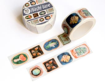 Washi tape Museum | paper washi tape, cute washi tape, masking tape, bullet journal, scrapbook, crafting tape, vintage washi tape
