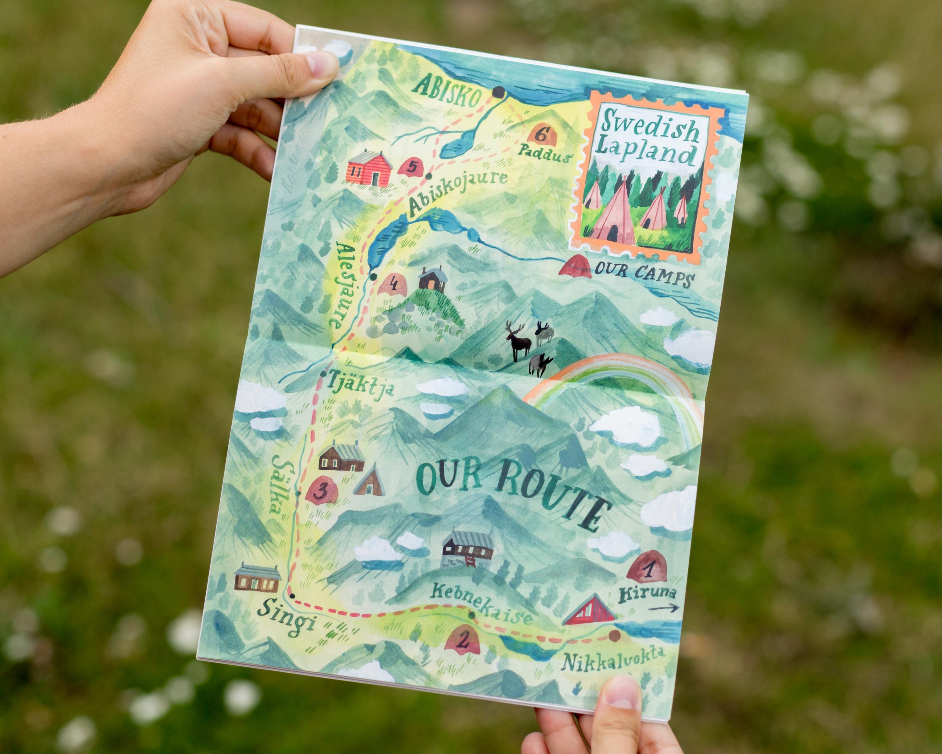 Travel Zine — Under the Midnight Sun - Etsy