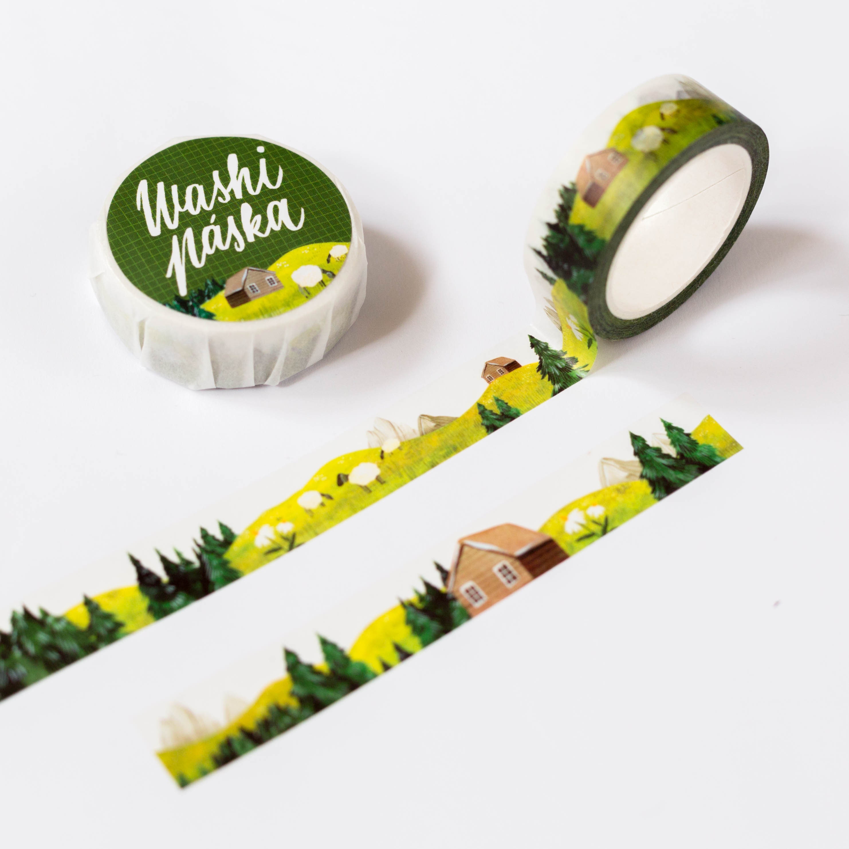 Mushroom Washi Tape, Cute Washi Tape, 10m Washi Tape, Mushie Washi Tape,  Mushroomcore, Paper Tape, Decorative Tape, Masking Tape