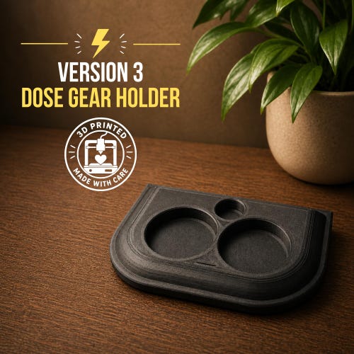 Soporte para accesorios de café Everyday Dose V3 - ¡Impreso en 3D!