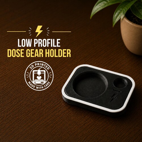 Soporte para accesorios de café Everyday Dose [Perfil bajo] - Impreso en 3D