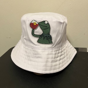 Kermit the frog bucket hat