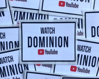 Watch Dominion (YouTube) vegan activism stickers