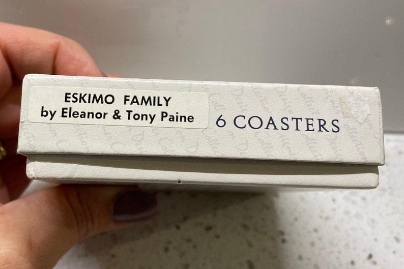 Vintage Jason Designer Collection Coaster Set Inuit Etsy