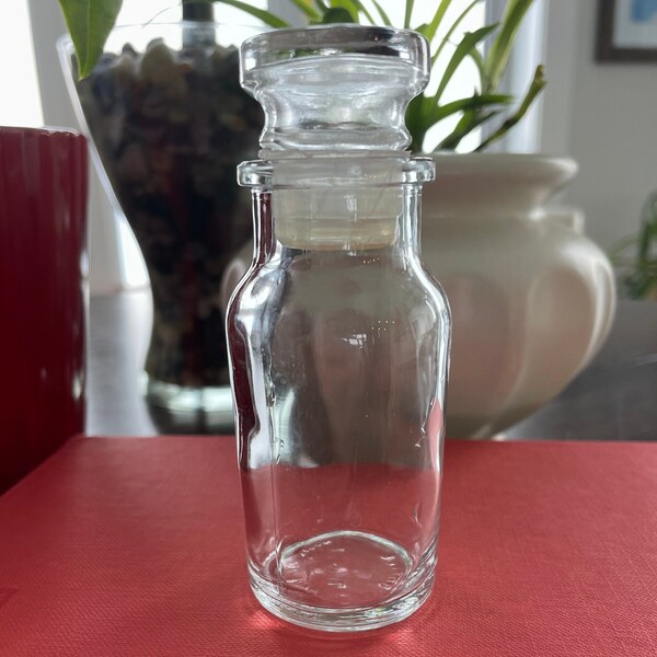 Glass Spice Jars Etsy