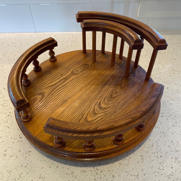 Lazy Susan for Table With Napkin Holder Etsy