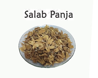 Salab Punja, Marsh Orchid, Raw Herbs, Salam Panja Jadi Booti, Salem Panja, Panchaule Dactylorhiza Hatagirea, Yellow Salam Panja Hatta Haddi