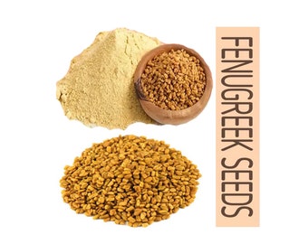 Natural Fenugreek Seed - Organic Fenugreek Seed- Natural  Fenugreek Powder - Fenugreek Seed - Dana Methi - Dana Methi Powder - Methi Powder