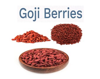 Bayas de Goji, Bayas secas, baya de lobo, gojo, pequeña baya roja, gangro, ganger, Bayas de Goji Orgánicas, LYCIUM BARBARUM, Bagas De Goji