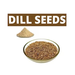 Dill Seeds, Whole Dill Seeds, Anethum Graveolens, Dried Dill, Whole Spices, Quality Herbs & Spices, Organic Dill Seeds, Natural Dill Seeds