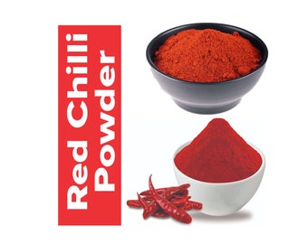 Natural Chili Powder - Organic Chili Powder - Chili Powder - Red Chili Powder - Spices