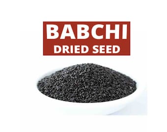 Organic Babchi - Pure Karboga Arisi - Babchi Seeds - Hakuchi - Stimulant for Health - Bavchi - Bakuchi - Babchi Seeds - Bavachi - Bavanchalu