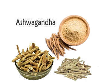 Ashwagandha Root-Organic Ashwagandha-Whitania Somnifera-Indian Ginseng-Adaptogenic Herbs-Herb Indian Ginseng-Ashwagandha Root Powder