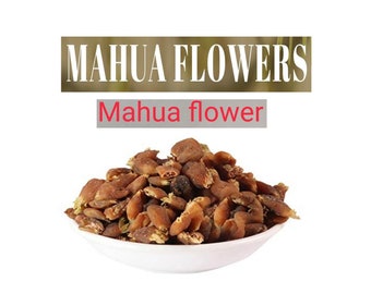 Dried Mahua flower, Mahua dried flower, Madhuca longifolia, butternut tree, Raw herbs, Mahua phool, Mahuya flower, Madhuca Indica