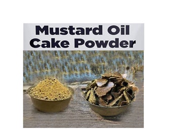 Polvo de pastel de aceite de mostaza orgánico - Peena Mal Polvo natural orgánico para el crecimiento de plantas en macetas de jardín doméstico