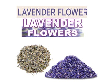 Lavender Flowers, Organic Lavender Flower Tea, Bulgarian Lavender, Lavender Buds, Lavandula x intermedia, Dried Lavender Buds, Lavender