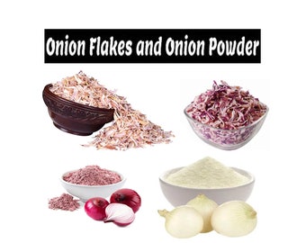 Onions Flakes, Onion Flakes Dried, Crispy Onion, Barista,Organic Onion Powder, Onion Powder, Red Onion Powder,