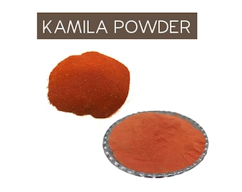 Pó Kamila Orgânico, Pó Kamila, Pó Camila, Pó Kamela, Erva Crua, Erva Singh, Pó Kapila, Mallotus Philippinensis
