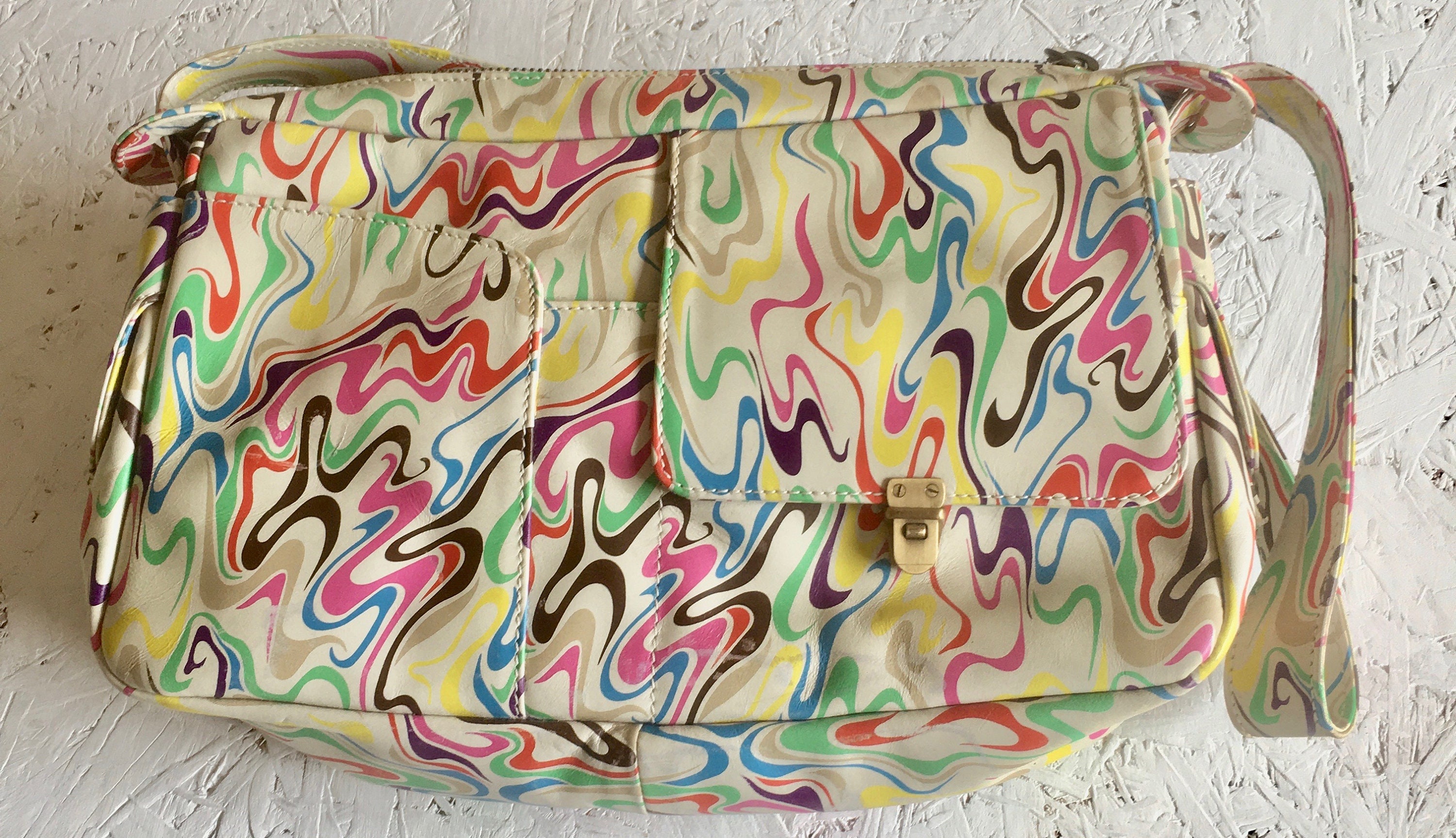 Multi Colour Handbag Etsy Ireland