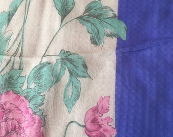 Silk Scarf Gift - Ostinelli at Liberty Silk Floral Print Chiffon Scarf