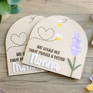 DIY Gift for Mother's Day | Lavendar & Bumble Bee Paint Kit | Personalized Keepsake Gift for Mom, Grandma, Step-Mom