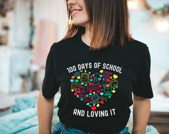 100 Days of School Shirt, Gift for Teacher,  I Stacked Up 100 days of school, 100th Day Of School,  Student Shirt, Back to School T-shirt